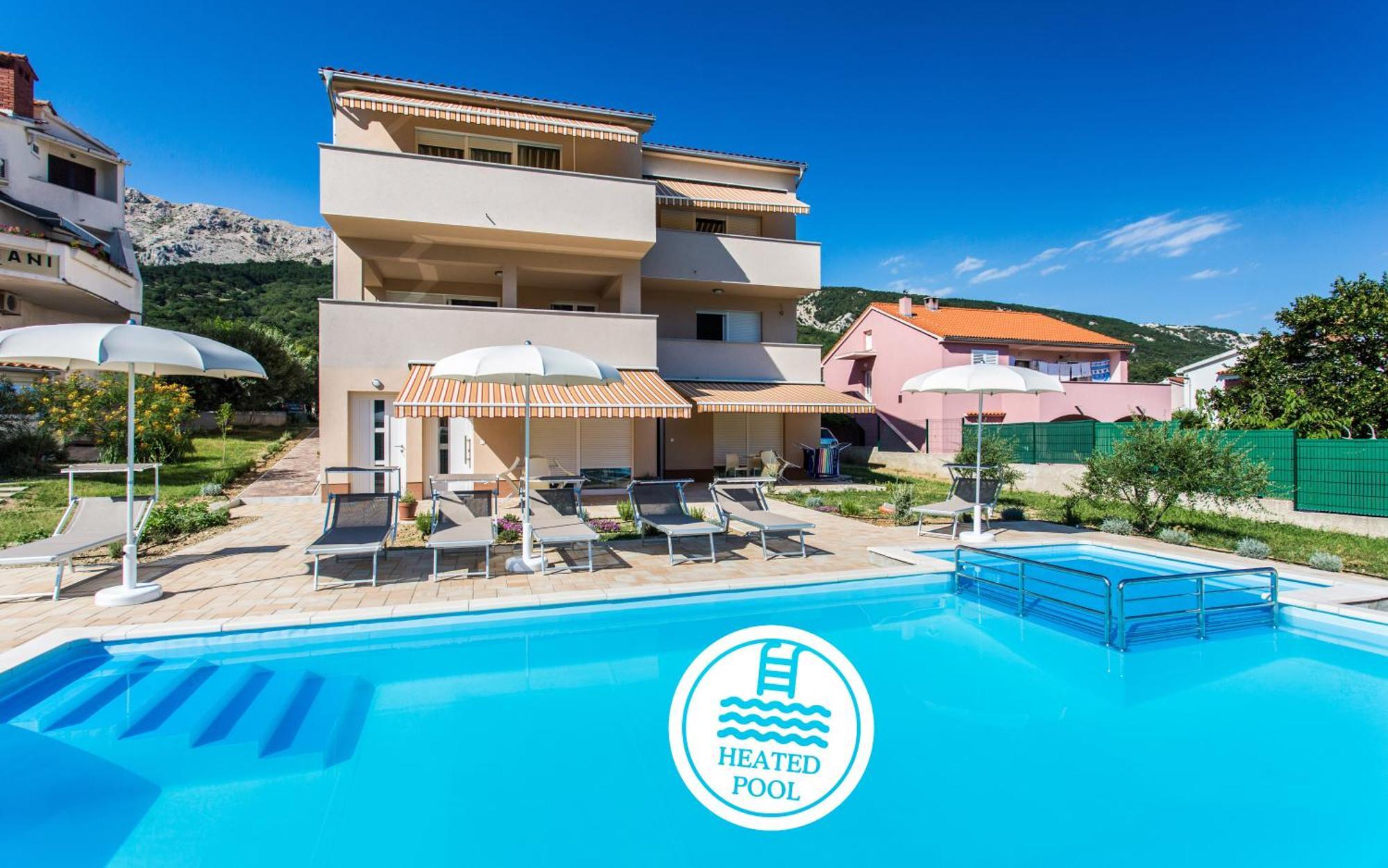 Apartments Viktorija Baška Exteriér fotografie